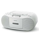 【中古】【未使用】ソニー AUX CDラジカセ レコーダー CFD-S70 : FM/AM/ワイドFM対応 録音可能 ホワイト CFD-S70 W(2)