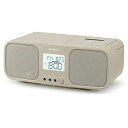【中古】ソニー CDラジオカセットレコーダー CFD-S401 : FM/AM/ワイドFM対応 大型液晶/カラオケ機能搭載 電池駆動可能 ベージュ CFD-S401 TI(2)