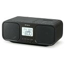 【中古】ソニー CDラジオカセットレコーダー CFD-S401 : FM/AM/ワイドFM対応 大型液晶/カラオケ機能搭載 電池駆動可能 ブラック CFD-S401 B(2)