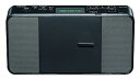 【中古】東芝 CDラジオ スリム レジュームA-BリピートCD-R対応 TY-C251(K) ブラック