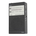 【中古】MCO ポケットラジオ 単3電池タイプ ブラック Z2984