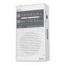 【中古】MCO ポケットラジオ 単3電池タイプ シルバー Z2985