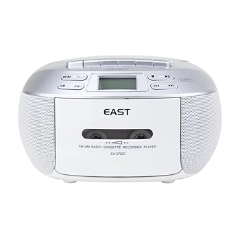 【中古】EAST CDラジカセ EA-CRCD AM/FM対