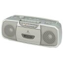 【中古】【未使用】コイズミ ステレオラジカセ SAD-1212-S(2)
