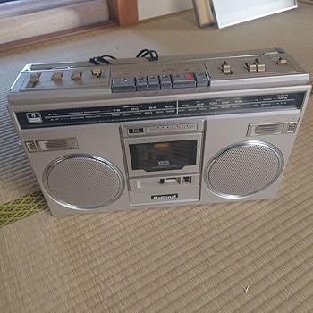 【中古】ナショナル RX 5100 ラジカセ 【中古】ナショナル RX 5100 ラジカセ