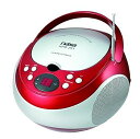 【中古】PORT CD PLYR W/AM/FM RED