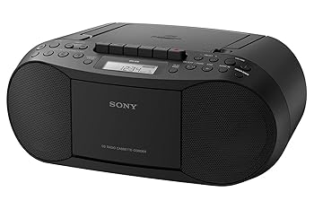 【中古】【未使用】Sony CFDS70B.CEK クラシックCDとテープブームボックス ラジオ付き - ブラック