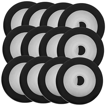 【中古】【未使用】TOPPERFUN 12個 ベアリングホイール スクリーン イン スクリーンウィンドウ オーディオ部品 レコーダー用ピンチローラー イン ツール スクリーン