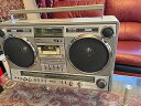 【中古】ナショナル 大型ラジカセ RX-5350 ラジオ/カセット AMBIENCE メンテナンス済み(2)