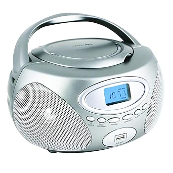 【中古】【未使用】HANNLOMAX HX-311CD ポータブルCD/MP3ブームボックス PLL AM/FMラジオ USBポート MP..