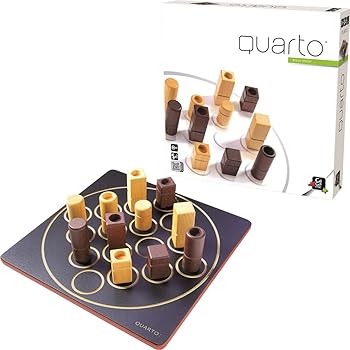 【中古】【未使用】GIGAMIC Quarto クアルト【日本正規代理店】 ボードゲーム テーブルゲーム 知育玩具 おもちゃ 子供 脳トレ フランス