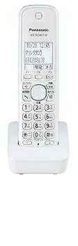 【中古】【未使用】パナソニック 増設子機 ホワイト KX-FKD401-W