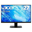 【中古】Acer モニター ディスプレイ AlphaLine 27インチ KA270HAbmidx フルHD VA フレームレス HDMI DVI D-Sub スピーカー内蔵 ブルーライト軽減 VESA対(2)