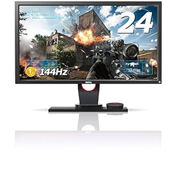 【中古】BenQ ゲーミングモニター ディスプレイ ZOWIE XL2430 24インチ/フルHD/DisplayPort,HDMI,DVI,VGA搭載/144Hz/1ms