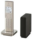 【中古】【未使用】シャープ 電話機 コードレス 迷惑電話機拒否機能 ゴールド系 JD-XF1CL-N