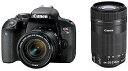 【中古】【未使用】Canon デジタル一眼レフカメラ EOS Kiss X9i ダブルズームキット EOSKISSX9I-WKIT