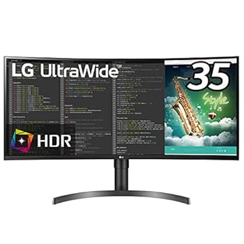 【中古】LG モニター ディスプレイ 35WN75C-B 35インチ/フレームレス曲面型ウルトラワイド(3440×1440)/VA 非光沢/HDR/100Hz対応/FreeSync/USB Type-C,HD 【中古】LG モニター ディスプレイ 35WN75C-B 35インチ/フレームレス曲面型ウルトラワイド(3440×1440)/VA 非光沢/HDR/100Hz対応/FreeSync/USB Type-C,HD