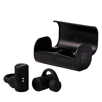 【中古】【未使用】BoCo 完全ワイヤレス Bluetooth 骨伝導イヤホン（ブラック）boco earsopen PEACE TW-1 BLACK PEACETW1BK