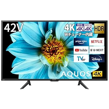 š̤ۡѡۥ㡼 42V վ ƥ AQUOS 4T-C42DJ1 4K 塼ʡ¢ Android TV (2021ǯ...