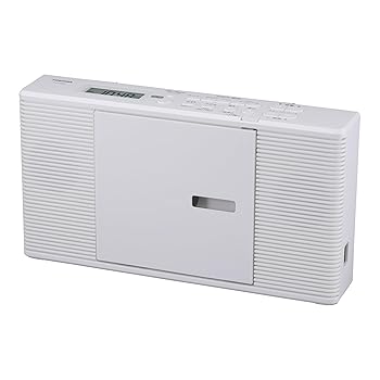 【中古】【未使用】東芝 CDラジオ TY-C260 (W) スリム & コンパクト ワイドFM対応 アルカリ乾電池対応 奥行6.2cm 語学学習機能充実モデル(2.0)