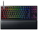 【中古】Razer Huntsman V2 Tenkeyless Linear Optical Switch ゲーミングキーボード 英語 US配列 オプティカルスイッチ リニア触感 静音 テンキーレス(2)
