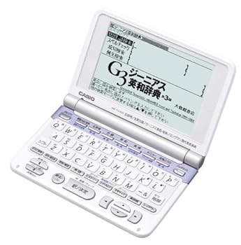 【中古】CASIO 電子辞書 Ex-word XD-T4100 (40コンテンツ, 実用生活モデル, バックライトつきスーパー高精細液晶)