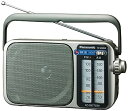 【中古】Panasonic FM/AM 2バンドラジオ シルバー RF-2400A-S