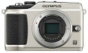 【中古】OLYMPUS ミラーレス一眼 E-PL2 ボディ ゴールド E-PL2 BODY GLD