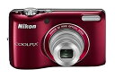 【中古】Nikon デジタルカメラ COOLPIX (クールピクス) L26 レッド L26RD