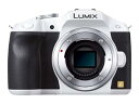 【中古】パナソニック ミラーレス一眼カメラ ルミックス G6 ボディ 1605万画素 ホワイト DMC-G6-W