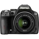 【中古】RICOH デジタル一眼レフ PENTAX K-50 DAL18-55mmWRレンズキット ブラック K-50 L18-55WR KIT BLACK 1...
