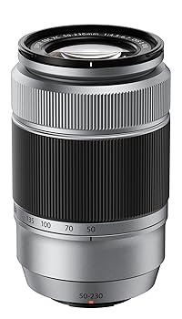 【中古】富士フイルム(FUJIFILM) X 交換レンズ フジノン ズーム 望遠 コンパクト XC50-230mm 手ブレ補正 絞りリング シルバー F XC50-230MMF4.5-6.7 OIS