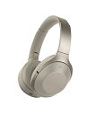 【中古】ソニー SONY ワイヤレスノイズキャンセリングヘッドホン MDR-1000X : Bluetooth/ハイレゾ対応 マイク付き グレーベージュ MDR-1000X C(2)