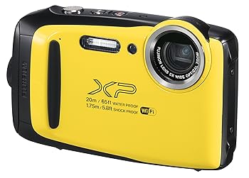 【中古】【未使用】FUJIFILM 防水カメラ XP130 イエロー FX-XP130Y