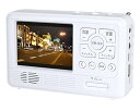 【中古】テレマルシェ メーカー直営店 エコラジ7(エコラジセブン) 3.5インチ ワンセグTV AM/FMラジオ スマートフォン充電 サイレン LEDライト 防...