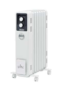 Dimplex(ディンプレックス) 電気ヒーター オイルフリーヒーター KECR B03 WH 8~10畳 省エネ タイマー機能 安全装置 ホワイト KECR12Tie