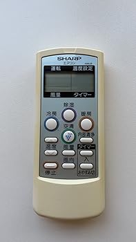 【中古】シャープ エアコンリモコン A595JB