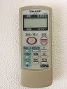 【中古】シャープ エアコンリモコン A486JB(2)