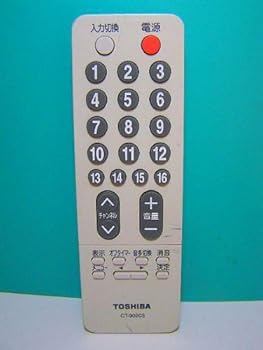 【中古】東芝 テレビリモコン CT-90203 【中古】東芝 テレビリモコン CT-90203