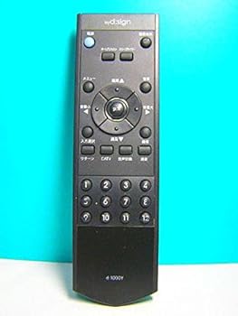 【中古】byd:sign テレビリモコン d:1000Y