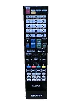 【中古】SHARP 液晶テレビ(AQUOS) 純正リモコン GB140WJSA CRMC-GB140WJSA (0106380463)