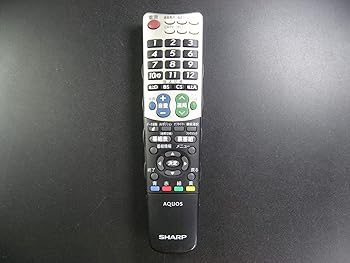 【中古】0106380309 RRMCGA826WJSA テレビリモコン シャープ SHARP【メーカー名】【メーカー型番】【ブランド名】シャープ(SHARP) AV・テレビリモコン, ホームエンターテインメント 【商品説明】0106380309 RRMCGA826WJSA テレビリモコン シャープ SHARP当店では初期不良に限り、商品到着から7日間は返品を 受付けております。お問い合わせ・メールにて不具合詳細をご連絡ください。他モールとの併売品の為、完売の際はキャンセルご連絡させて頂きます。中古品の商品タイトルに「限定」「初回」「保証」「DLコード」などの表記がありましても、特典・付属品・帯・保証等は付いておりません。電子辞書、コンパクトオーディオプレーヤー等のイヤホンは写真にありましても衛生上、基本お付けしておりません。※未使用品は除く品名に【import】【輸入】【北米】【海外】等の国内商品でないと把握できる表記商品について国内のDVDプレイヤー、ゲーム機で稼働しない場合がございます。予めご了承の上、購入ください。掲載と付属品が異なる場合は確認のご連絡をさせて頂きます。ご注文からお届けまで1、ご注文⇒ご注文は24時間受け付けております。2、注文確認⇒ご注文後、当店から注文確認メールを送信します。3、お届けまで3〜10営業日程度とお考えください。4、入金確認⇒前払い決済をご選択の場合、ご入金確認後、配送手配を致します。5、出荷⇒配送準備が整い次第、出荷致します。配送業者、追跡番号等の詳細をメール送信致します。6、到着⇒出荷後、1〜3日後に商品が到着します。　※離島、北海道、九州、沖縄は遅れる場合がございます。予めご了承下さい。お電話でのお問合せは少人数で運営の為受け付けておりませんので、お問い合わせ・メールにてお願い致します。営業時間　月〜金　11:00〜17:00★お客様都合によるご注文後のキャンセル・返品はお受けしておりませんのでご了承ください。0