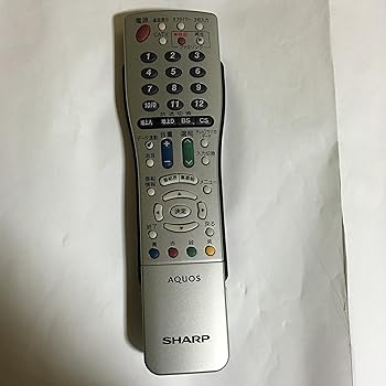 For Audios - 【中古】シャープ テレビリモコン GA661WJSA