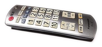 【中古】パナソニック テレビリモコン N2QAYB000251