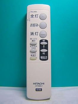 For Visual Equipments - 【中古】日立 照明用リモコン IRT08KC1
