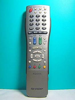 【中古】シャープ テレビリモコン GA417WJSA 【中古】シャープ テレビリモコン GA417WJSA