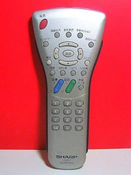 【中古】シャープ テレビリモコン GA348WJSA