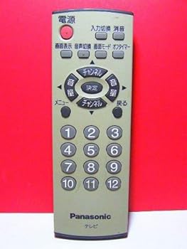 【中古】パナソニック テレビリモコン EUR7726010