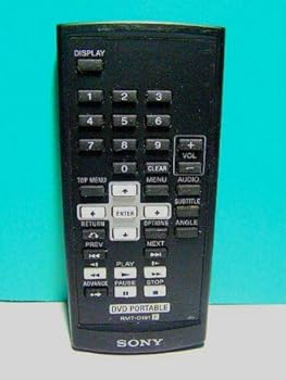 【中古】SONY DVD PORTABLEリモコン RMT-D191