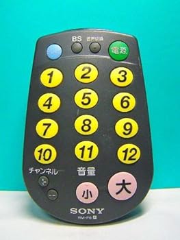 Cameras - 【中古】SONY 各社共通テレビリモコン RM-P8